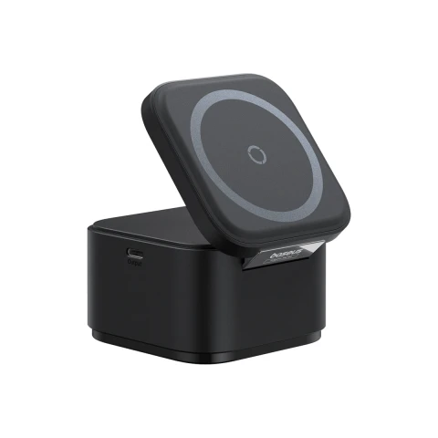 باسيوس شاحن ٢٥ واط MagPro 2 in 1 Magnetic Wireless