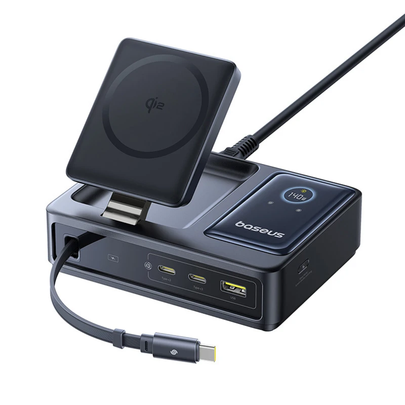 Baseus Nomos 5-in-1 Desktop Charger Qi2 140W