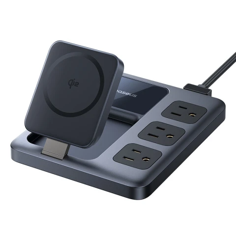 باسيوس شاحن ٦٧ واط Nomos 8 in 1 Station Qi2