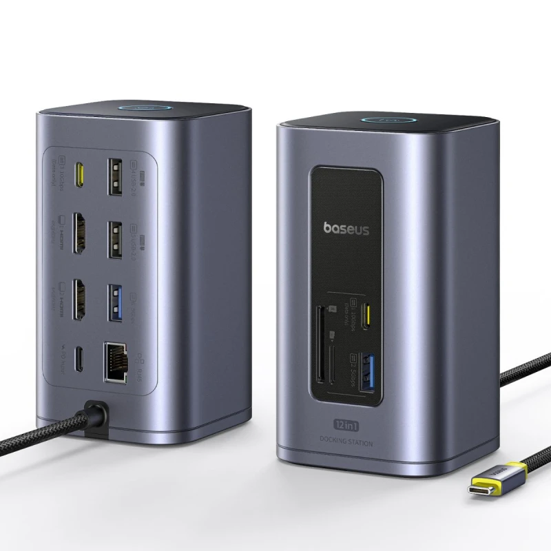 باسيوس محطة إرساء Nomos NU1 Air Win 12 in 1 Docking Station