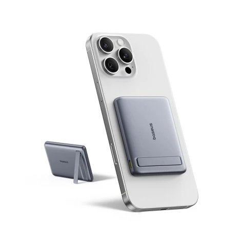 باسيوس باور بانك ٥٠٠٠ مللي أمبير ٢٠ واط PicoGo AM31 Mini Magnetic Stand