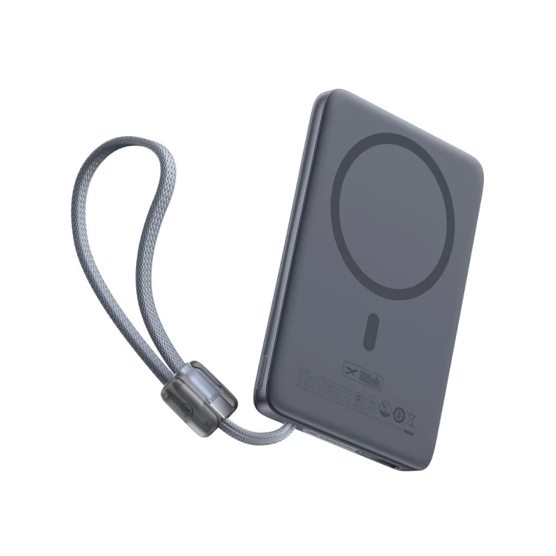 Baseus PicoGo AM41 Magnetic Power Bank with Built-in Cable 10000mAh 27W