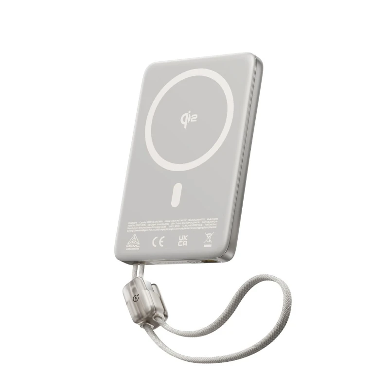 Baseus PicoGo AM41 Magnetic Power Bank with Built-in Cable 10000mAh 27W