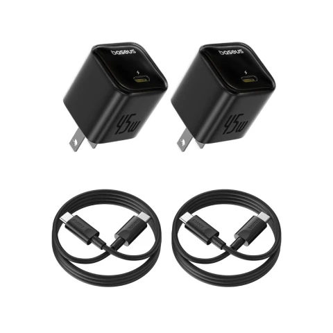 باسيوس شاحن ٤٥ واط PicoGo GaN USB C 2