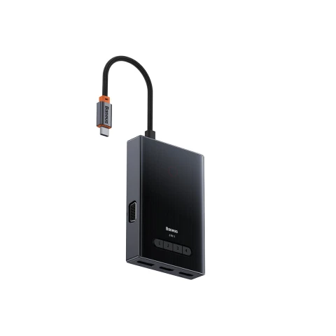 باسيوس شاحن سيارة PioneerJoy 8 in 1 USB C Hub
