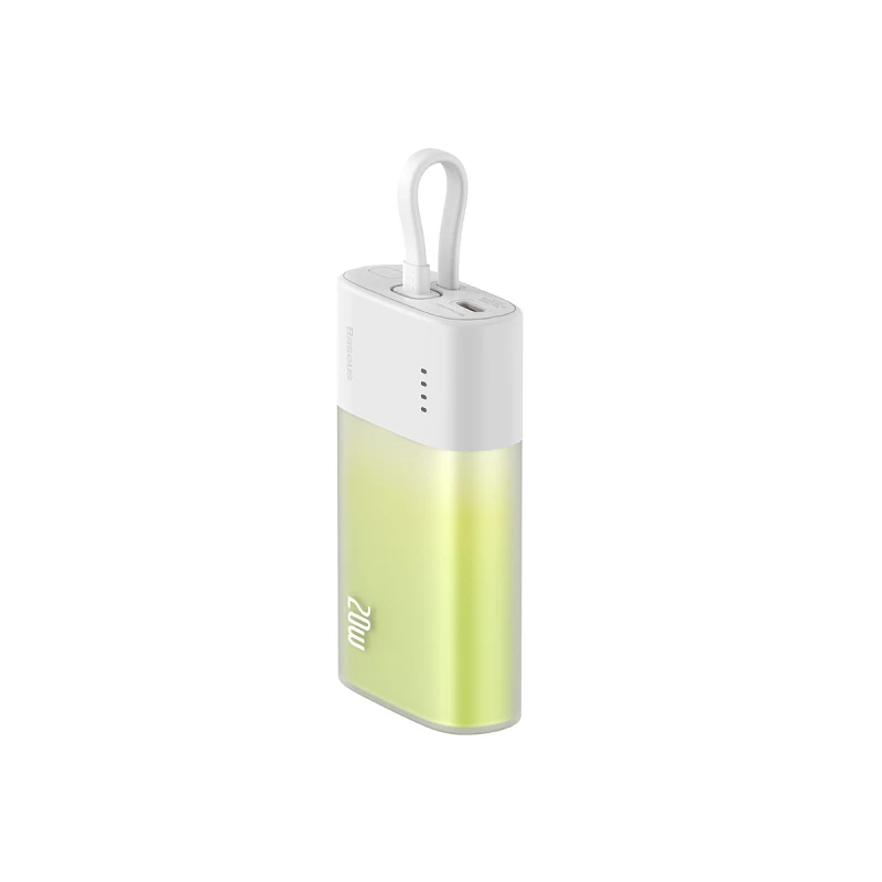 باسيوس باور بانك ٥٢٠٠ مللي أمبير ٢٠ واط Popsicle USB C