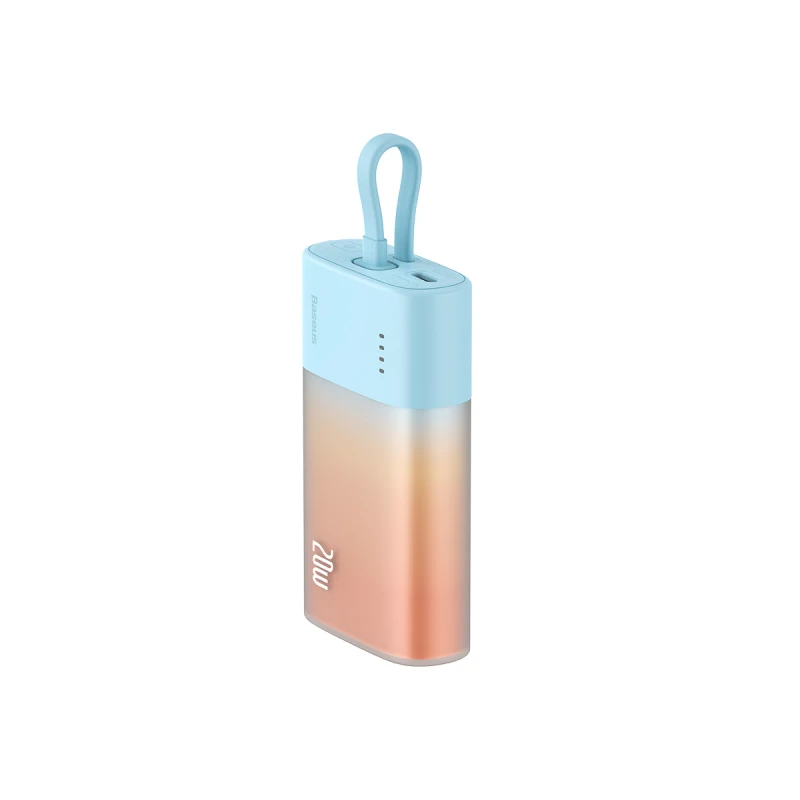 باسيوس باور بانك ٥٢٠٠ مللي أمبير ٢٠ واط Popsicle USB C