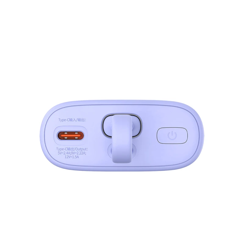 باسيوس باور بانك ٥٢٠٠ مللي أمبير ٢٠ واط Popsicle USB C