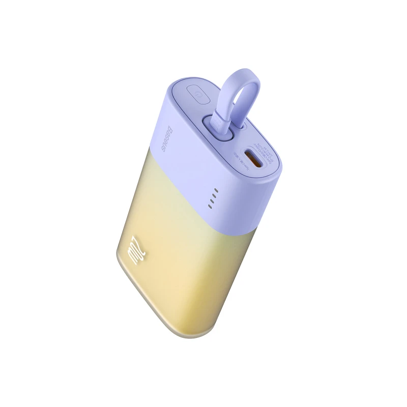 باسيوس باور بانك ٥٢٠٠ مللي أمبير ٢٠ واط Popsicle USB C