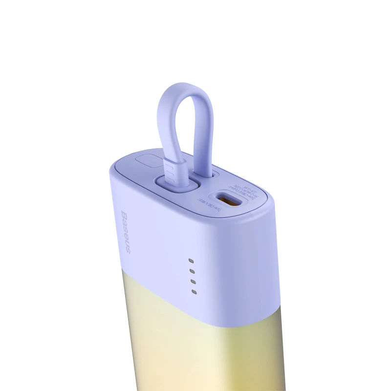 باسيوس باور بانك ٥٢٠٠ مللي أمبير ٢٠ واط Popsicle USB C