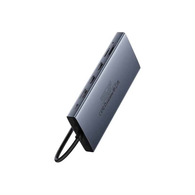 باسيوس شاحن سيارة PortalJoy 13 in 1 USB C Hub