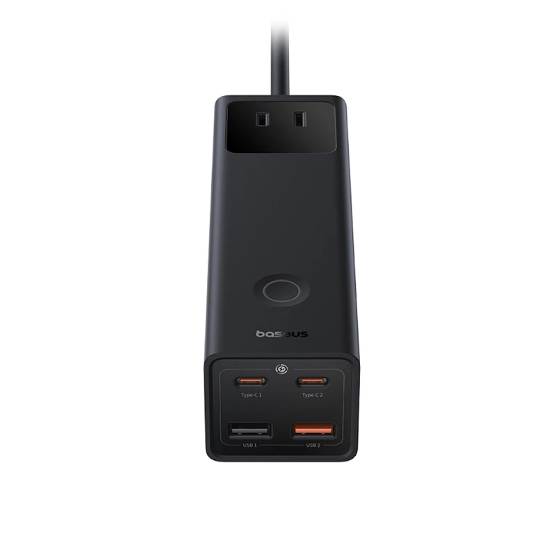 باسيوس شاحن سيارة ١٠٠ واط PowerCombo Pro 7 Ports Power Strip