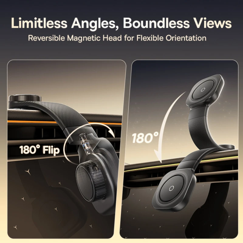 باسيوس شاحن سيارة PrimeTrip C03 Magnetic Car Mount