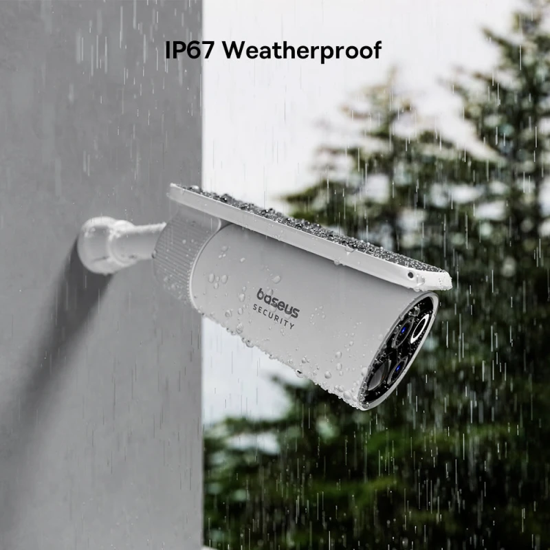 باسيوس كاميرا ٣ ألف Security S1 Pro Outdoor Dual 2 Cam Kit