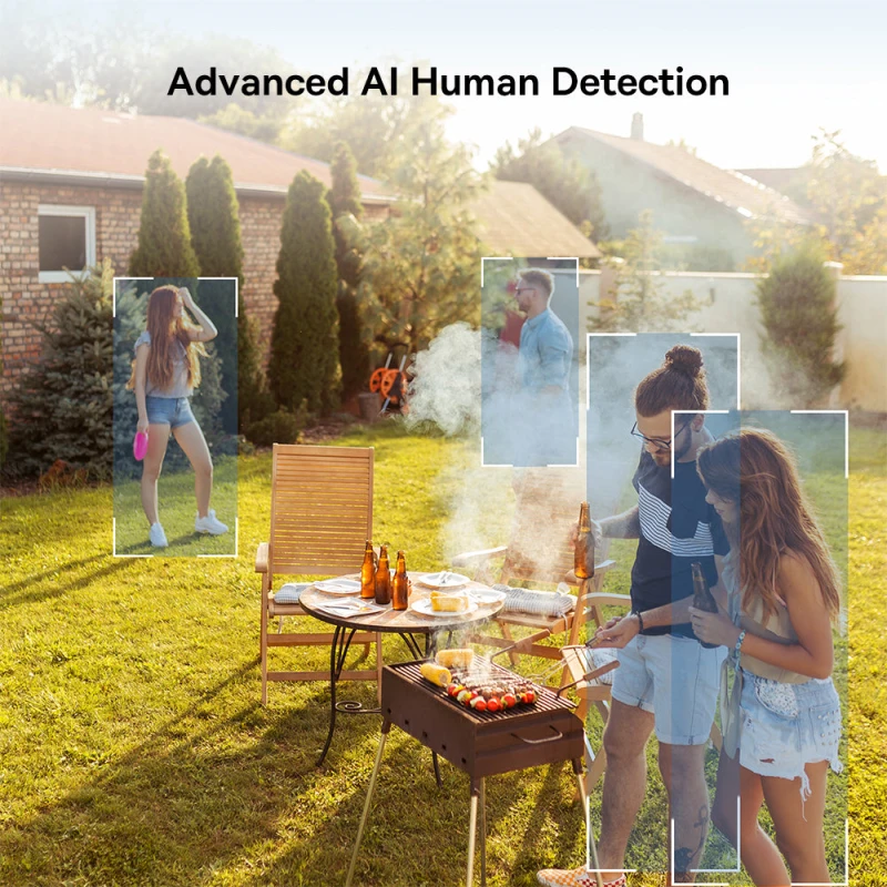 باسيوس كاميرا ٣ ألف Security S1 Pro Outdoor Dual 2 Cam Kit