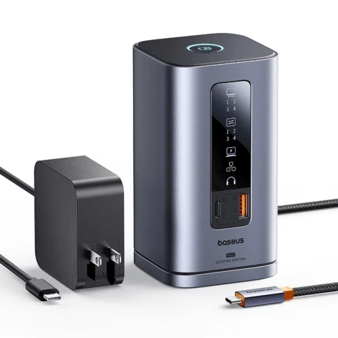 باسيوس محطة إرساء Spacemate RD1 11 in 1 Docking Station Windows