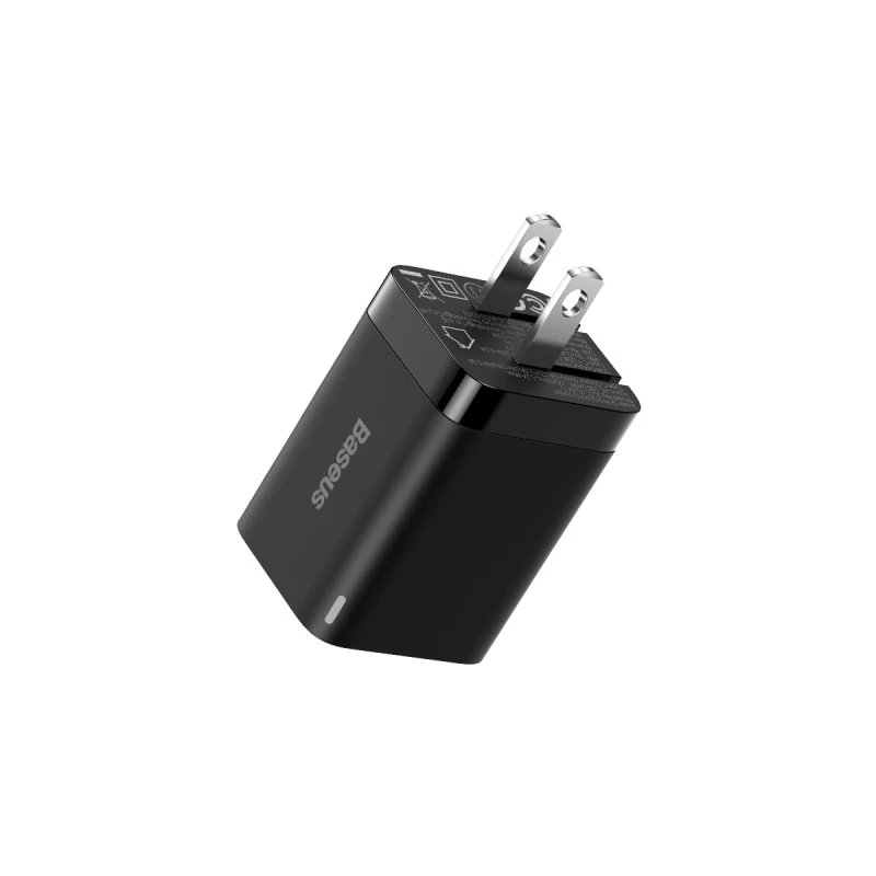 باسيوس شاحن ٣٠ واط Super Si Pro Dual Port Fast