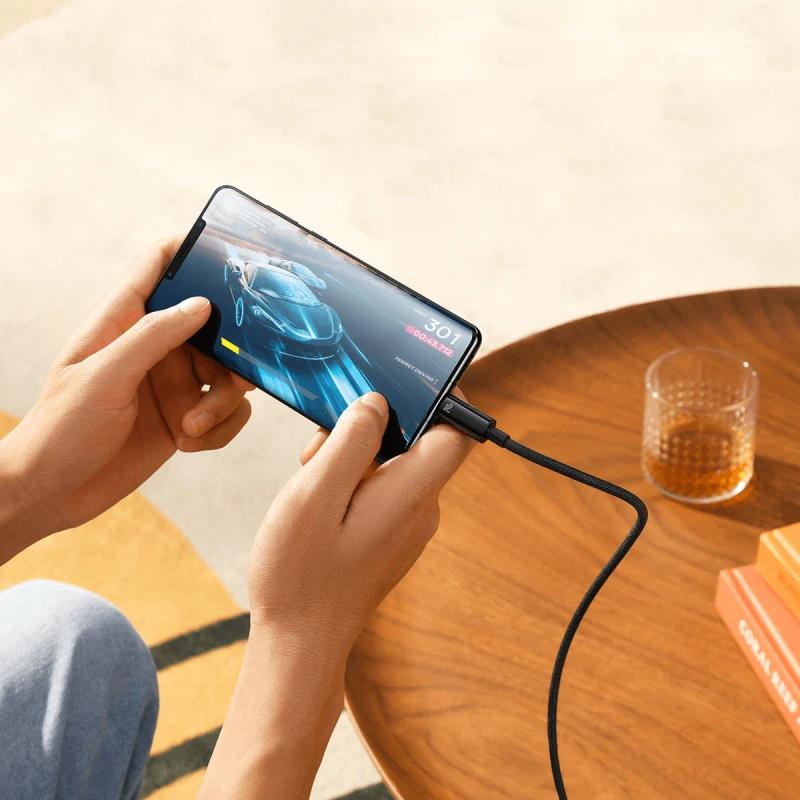 باسيوس كابل ٢٤٠ واط USB C Fast
