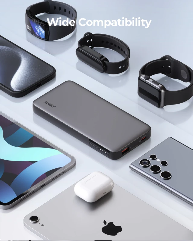 AUKEY Sprint X 10K 10000mAh Portable Power Bank with 30W PD3.0 PB-Y41