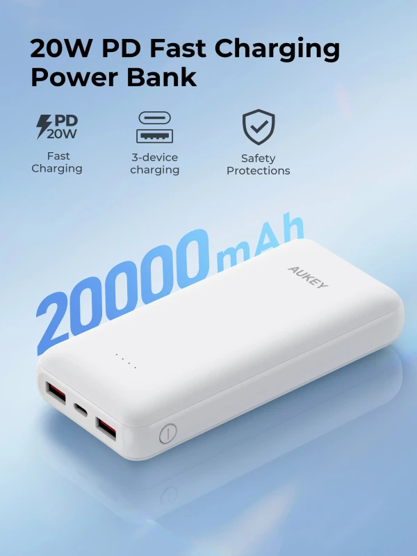 أوكي باور بانك ٢٠٠٠٠ مللي أمبير Basix Lite High Capacity PB Y104