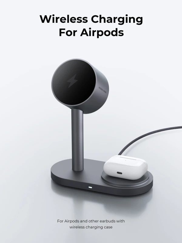 أوكي شاحن Qi2.2 MagFusion 2X Wireless Station 2 in 1 Magnetic Wireless LC MC213