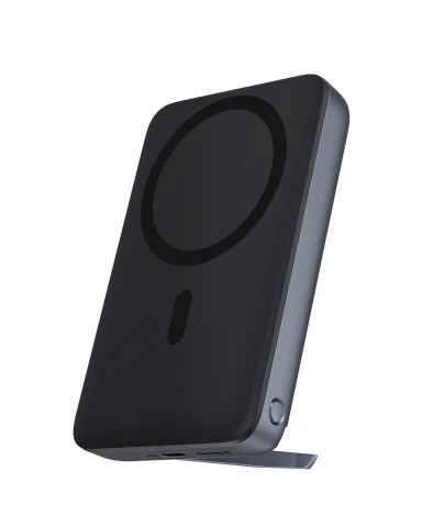 أوكي باور بانك ١٠٠٠٠ مللي أمبير ٣٠ واط MagFusion 10000 Magnetic Wireless USB C C Included Gray PB MS02