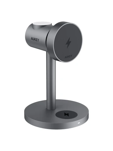 أوكي شاحن MagFusion Qi2 3 in 1 Wireless Station LC MC311