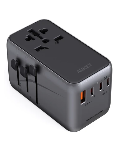 أوكي شاحن ١٠٠ واط Travel Mate GaN Universal USB Ports