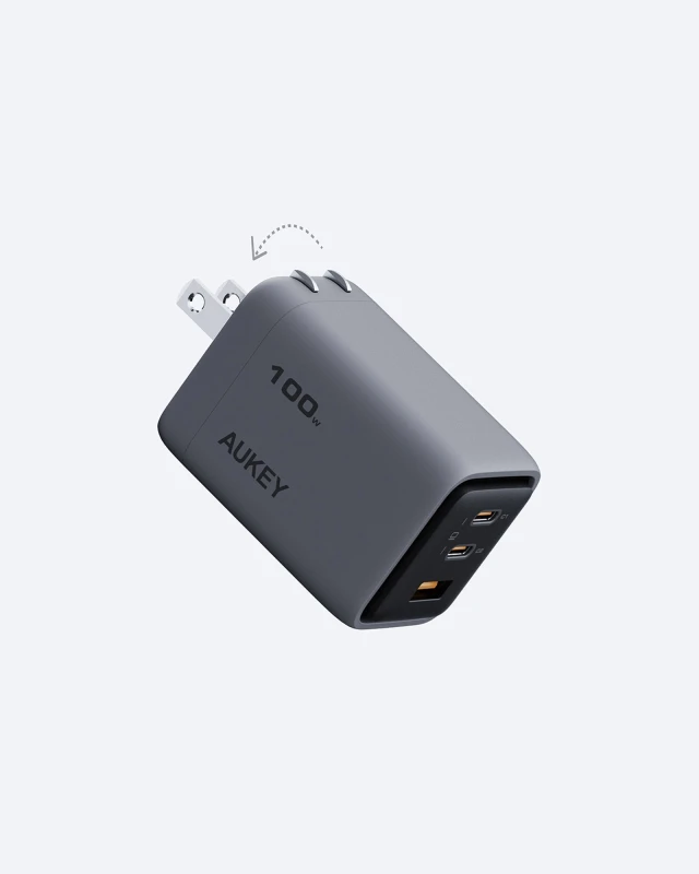 أوكي شاحن ١٠٠ واط Comet Mix 3 PD Wall GaN Technology PA C5