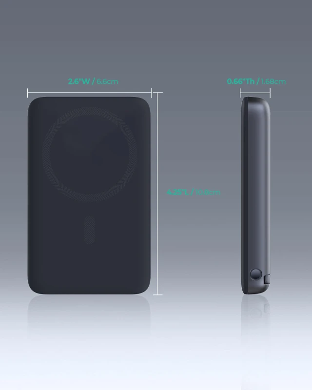 أوكي شاحن سيارة ٢٠ واط MagFusion 6700 Magnetic Wireless Power BankPB MS05