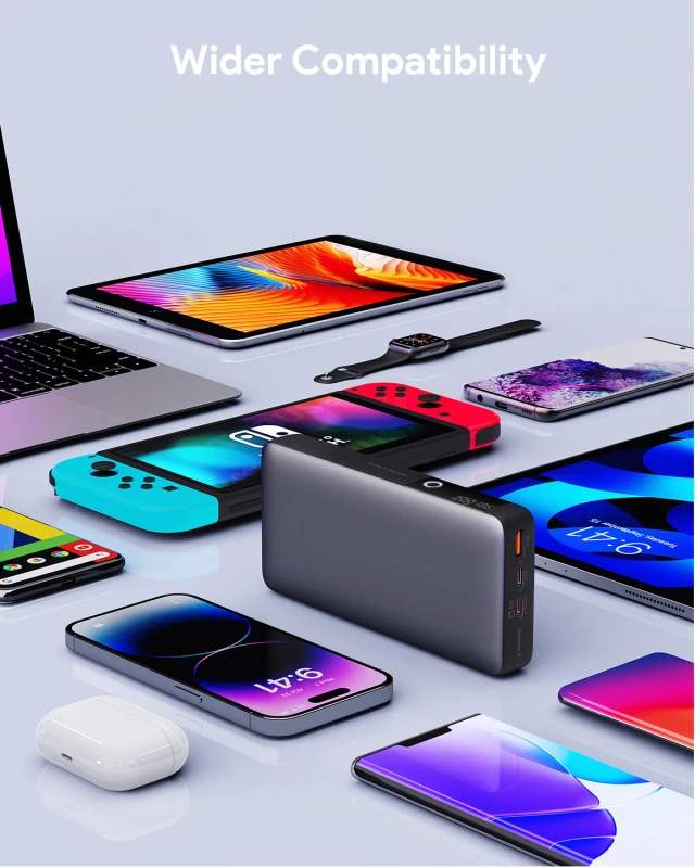 أوكي باور بانك ٢٠٠٠٠ مللي أمبير ٦٥ واط ٢٠ ألف Sprint X Fast PD3.0 PB Y43