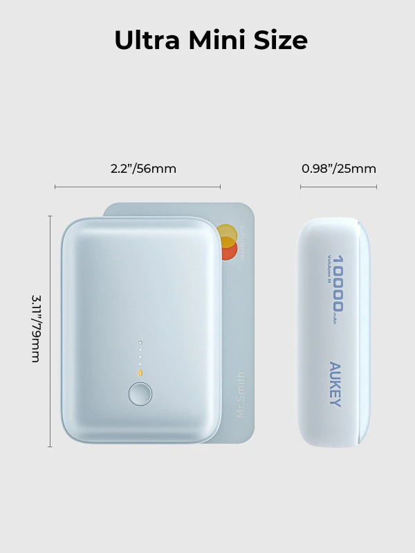 أوكي باور بانك Spark Mini 10000 Compact Fast Slim PB Y55