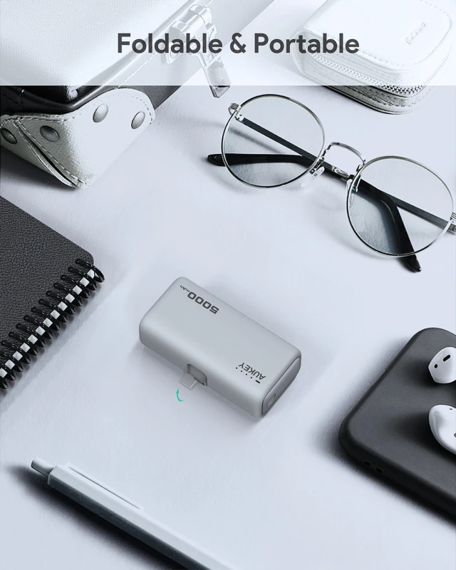 أوكي باور بانك Spark Mini 5000 Portable Built in USB C Port PB Y59