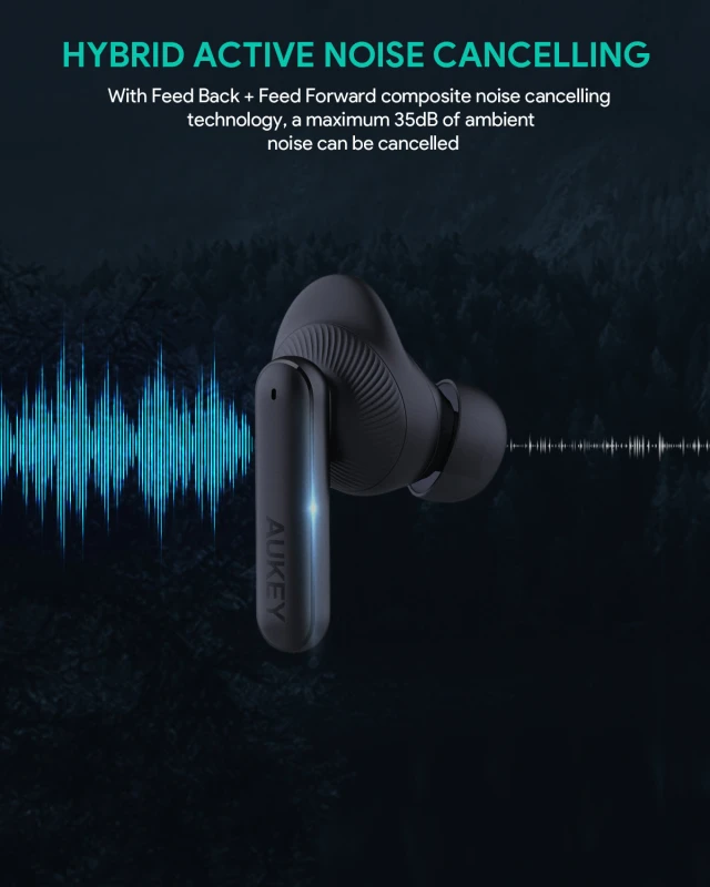أوكي شاحن سيارة EP N8 Beyond Hybrid ANC Wireless Eearbuds