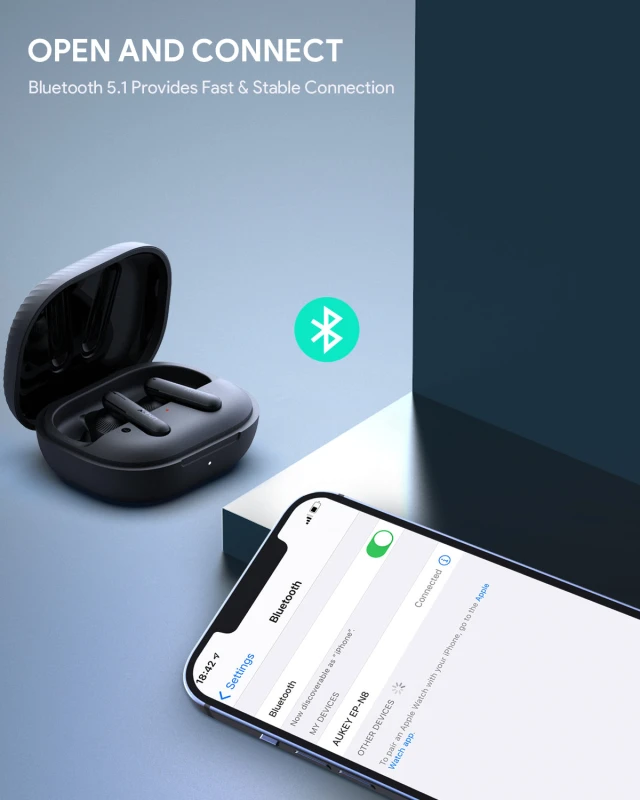 أوكي شاحن سيارة EP N8 Beyond Hybrid ANC Wireless Eearbuds