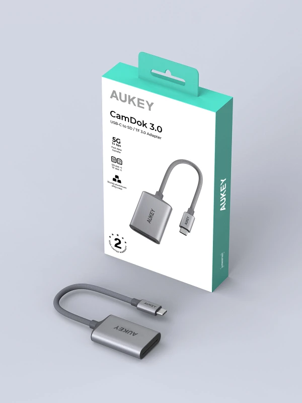 أوكي شاحن UH C01 USB C to Card Reader Hub