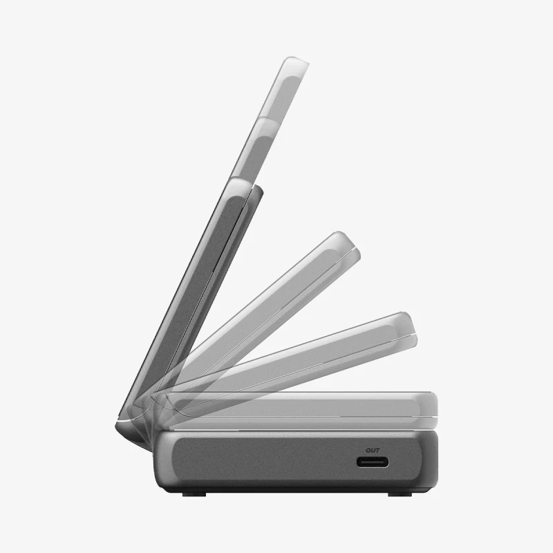 سبايجن شاحن 2 in 1 Magnetic Qi2.2 Wireless EF302MOQ