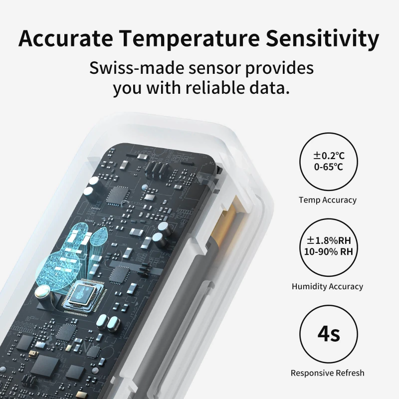 سويتش بوت Indoor/Outdoor Thermo Hygrometer