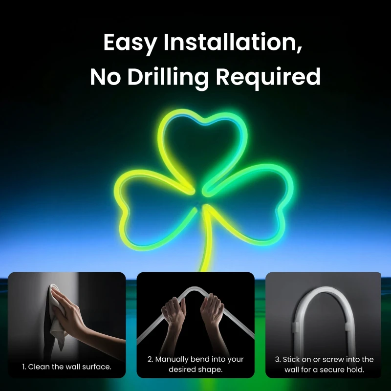 سويتش بوت RGBIC Neon Wire Rope Light