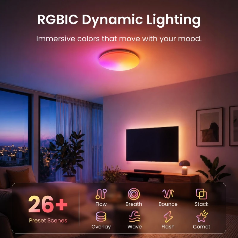 سويتش بوت RGBICWW Ceiling Light 15inch