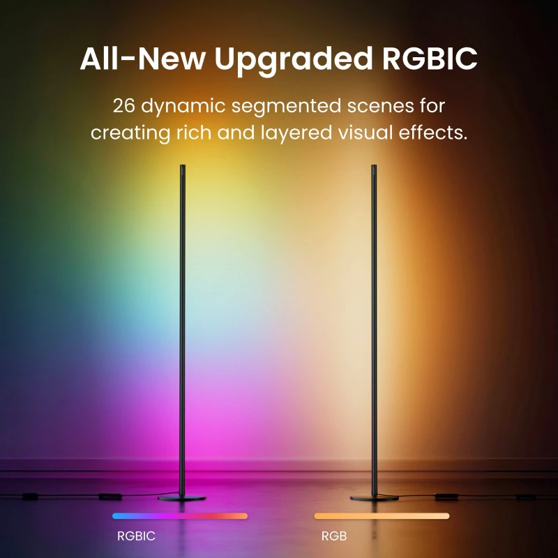 سويتش بوت RGBICWW Floor Lamp